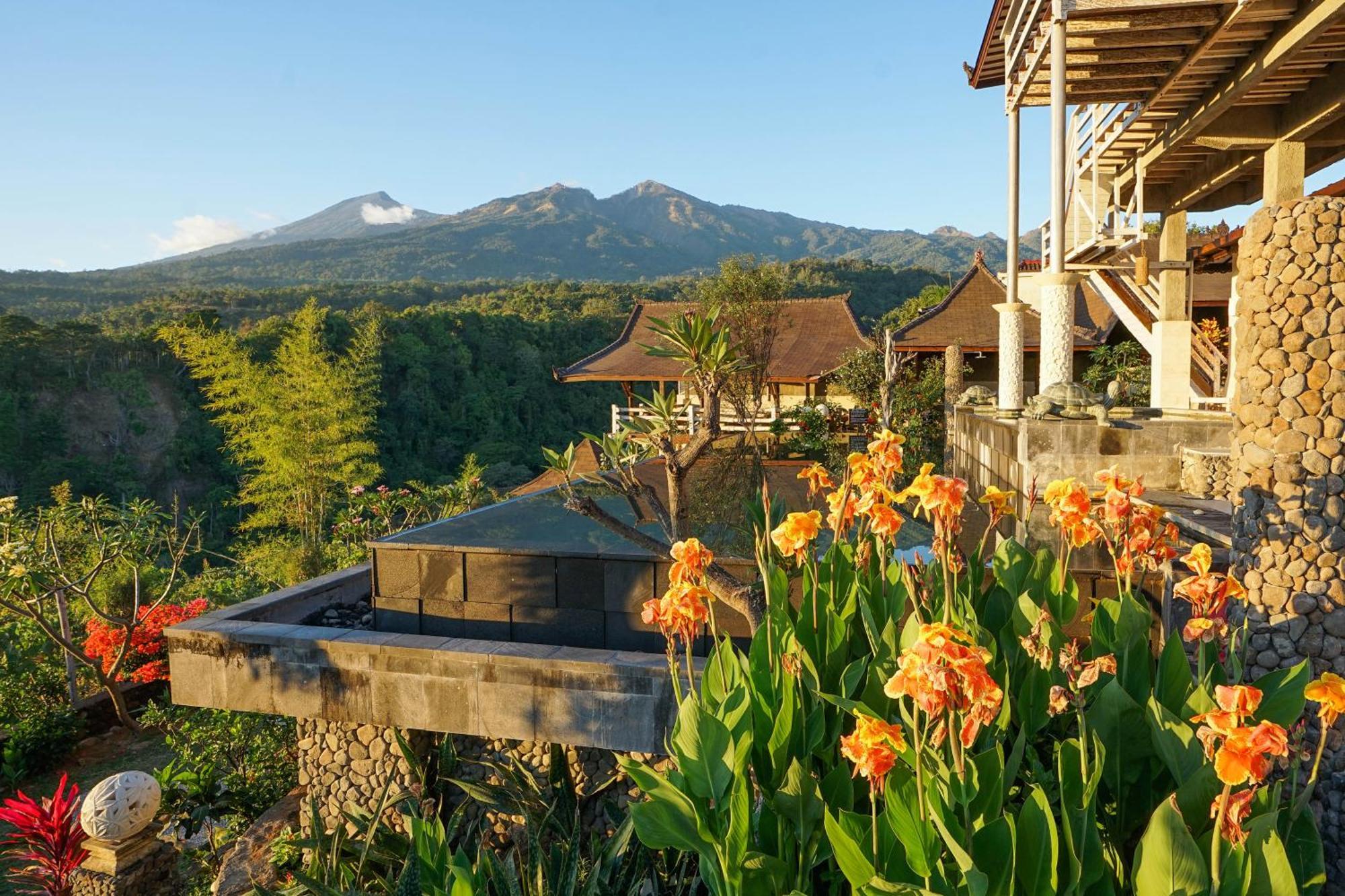 Rinjani Lodge Senaru Esterno foto